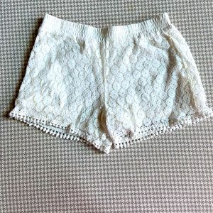 xhilaration lace shorts